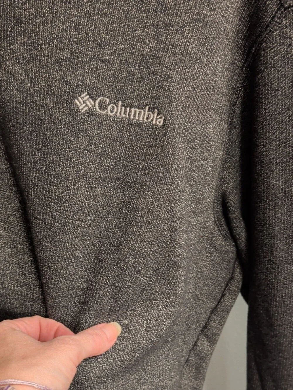 Columbia Men's Crewneck Sweater - Charcoal Heather